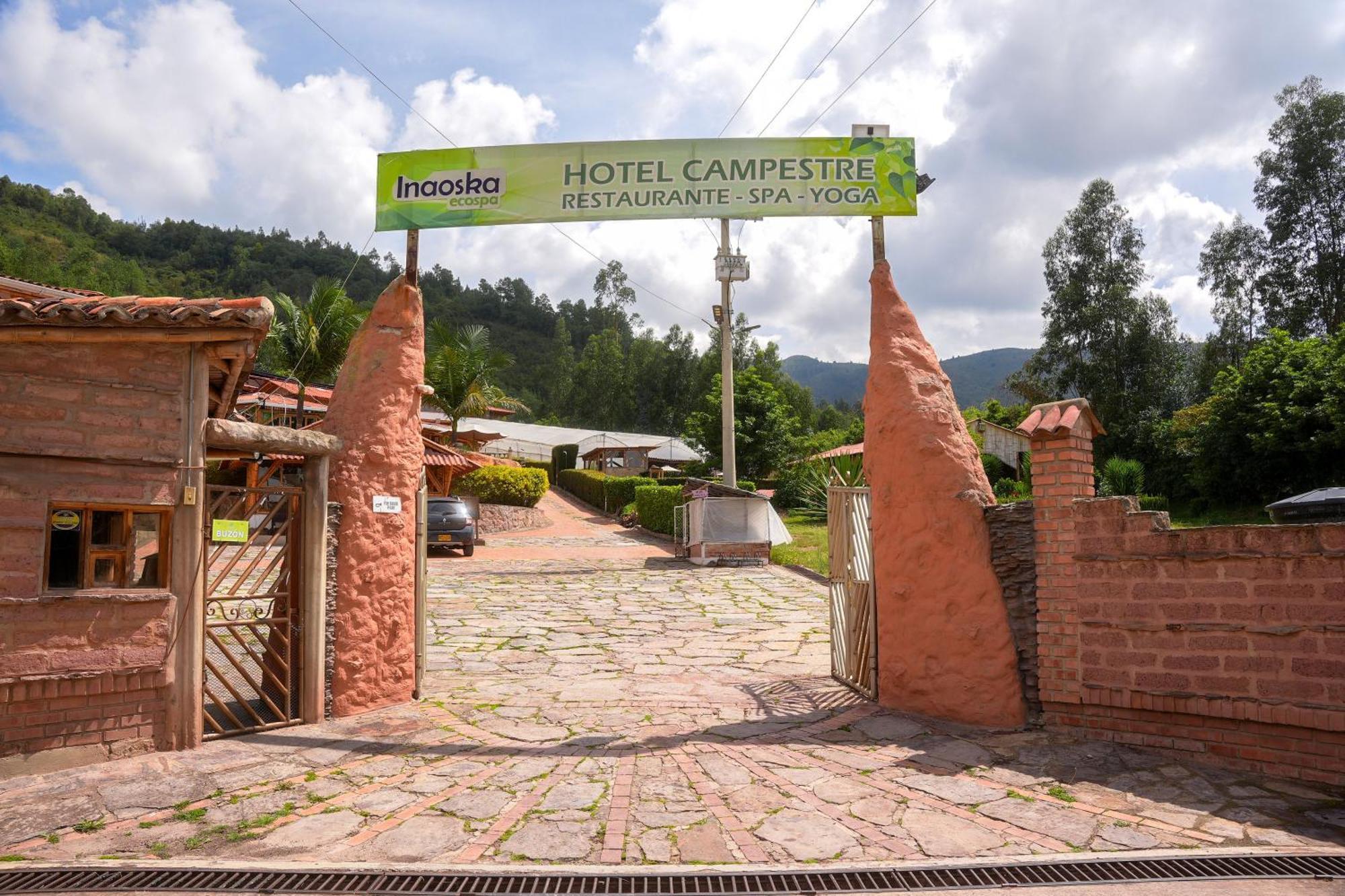 Hotel Campestre Inaoska Ecospa Nobsa Exteriör bild